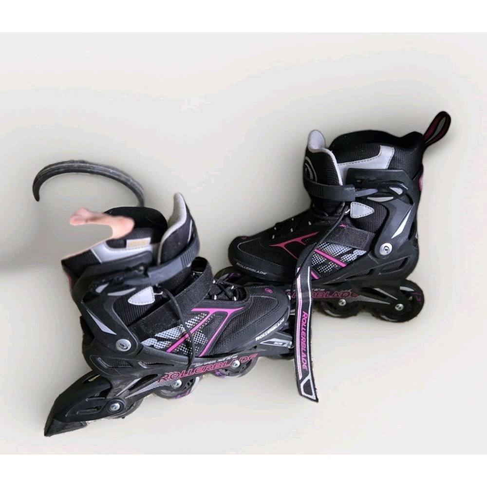 Rollerblade Zetrablade Women's Fitness Inline Skates Black & Purple SIZE 9